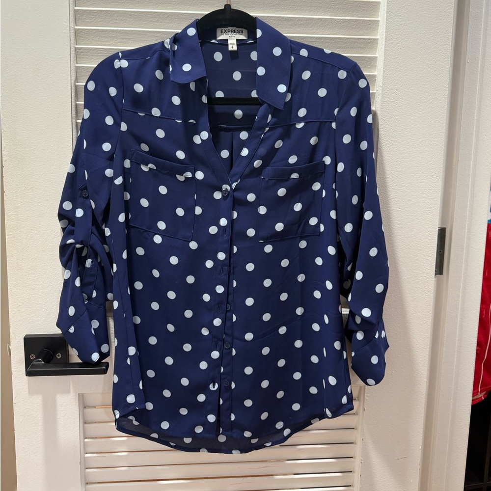 Women’s Polkadot Blouse